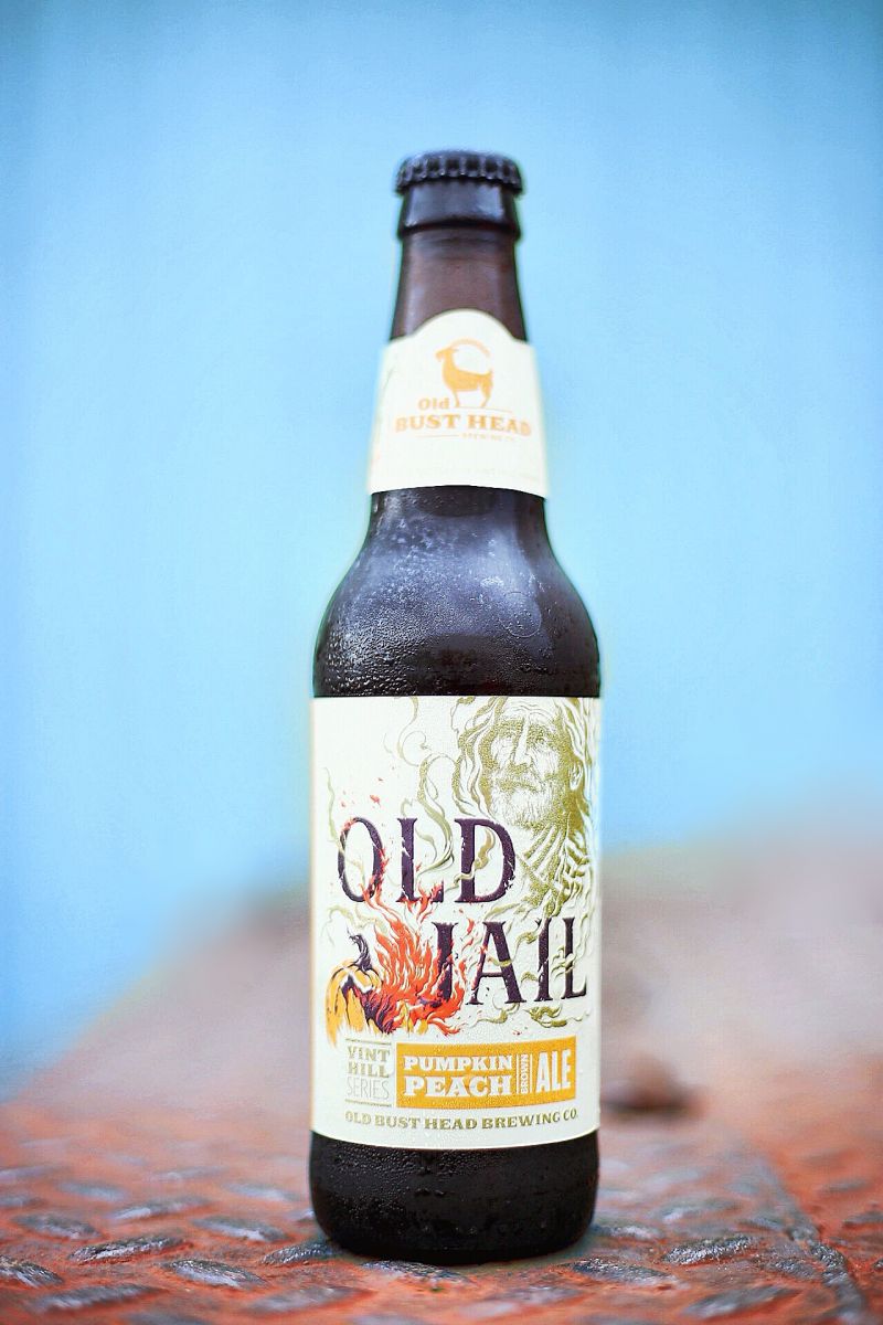 New Release Old Jail Pumpkin Peach Brown Ale Old Bust Head